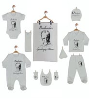 Pia Baby GL 1952 10 Parça İsme Özel Hastane Çıkışı