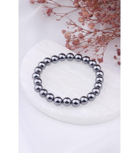 8 MM Terahertz Doğaltaş Bileklik - BL0051