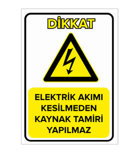 MIGNATIS - Elektrik Akımı Kesilmeden Kaynak Tamiri Yapılmaz Levhası - Sac Malzeme 35x50cm