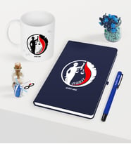 BK Gift Kişiye Özel Avukat Temalı Lacivert Defter Kalem Kupa Seti - 14 (Model 1)