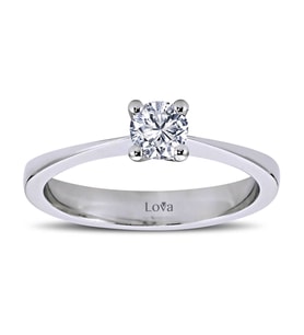 Lova H Renk 0,30 Karat Pırlanta Tektaş Yüzük - 1030045