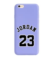 Iphone 6s Plus Air Jordan Tasarımlı Mor Lansman Telefon Kılıfı