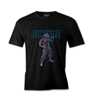 Fortnite - Raven Siyah Erkek Tshirt