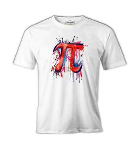 Matematik - Pi 18 Beyaz Erkek Tshirt