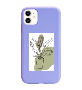 Lila Lansman Telefon Kılıfı Iphone 11