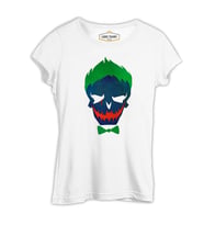 Suicide Squad - Joker Beyaz Kadın Tshirt