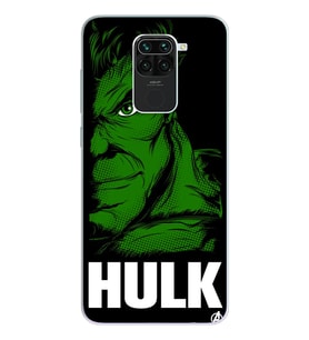 Hulk Tasarım Süper Şeffaf Silikon Telefon Kılıfı Xiomai Redmi Note 9