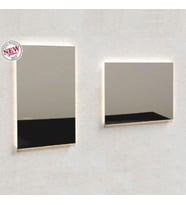 Arka Aydınlatmalı Led Işıklı Ayna 60x90cm (Renksiz)