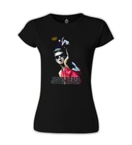 Justin Bieber Siyah Bayan Tshirt