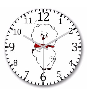 Bts Groovy RJ Duvar Saati Bombeli Gercek Cam