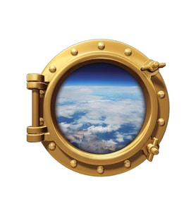Renkselart Uzay Gemisi, Atmosfer Sticker-324