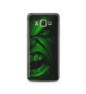 Hulk Tasarım Süper Şeffaf Silikon Telefon Kılıfı Samsung J2 Prime