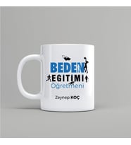 Beden Eğitimi Öğretmeni İsim Baskılı Kupa