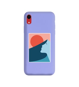 Mor Lansman Kılıf iPhone XR