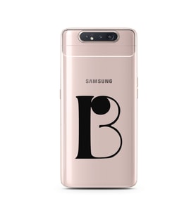 Samsung A80 Harf Tasarımlı Telefon Kılıfı B-Harfi 