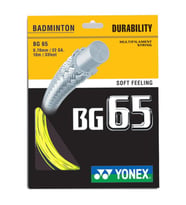 YONEX BG 65 BADMİNTON KORDAJI SARI (10m)