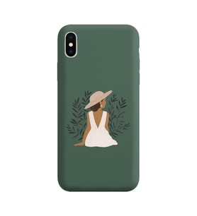 Koyu Yeşil Lansman Kılıf iPhone XS