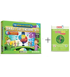 Dikkati Güçlendirme Seti 10 Yaş + Görsel Dikkat Testi