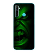 Hulk Tasarım Süper Şeffaf Silikon Telefon Kılıfı Oppo Realmi 6i