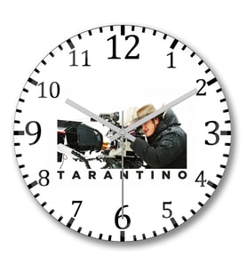Tarantino 2 Duvar Saati Bombeli Gercek Cam