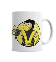 Scorpion Vault Boy Kupa Bardak Porselen