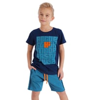 Alfabe Erkek Çocuk T-shirt Şort Takım
