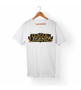 League of Legends-LOL Beyaz Tişört