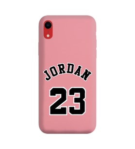 Iphone XR Air Jordan Tasarımlı Pudra Lansman Telefon Kılıfı
