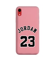 Iphone XR Air Jordan Tasarımlı Pudra Lansman Telefon Kılıfı