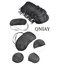 QNİAY Uyku Göz Bandı1 Adet Maskesi Işık Önleyici Gözlük Maske Bant