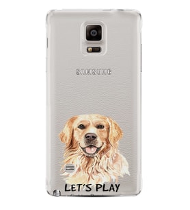 Kılıfland Samsung Galaxy Note 4 Kılıf Silikon Resimli Kapak Let's Play Stok 329