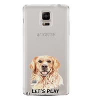 Kılıfland Samsung Galaxy Note 4 Kılıf Silikon Resimli Kapak Let's Play Stok 329