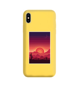 Sarı Lansman Kılıf iPhone XS