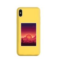 Sarı Lansman Kılıf iPhone XS