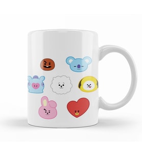 Bts BT   Kupa Bardak Porselen