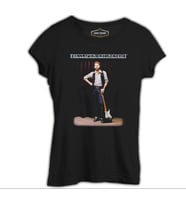 Eric Clapton Just One Nigh tSiyah Kadın Tshirt
