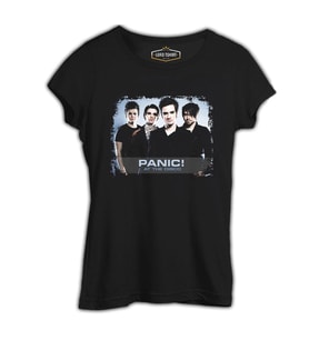 Panic! at the Disco Siyah Kadın Tshirt