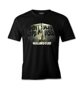 Walking Dead Siyah Erkek Tshirt
