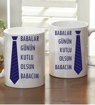 Kişiye Özel Babalar Günü Kupa Bardak