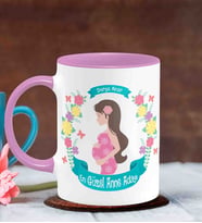 BK Gift Kişiye Özel Anneler Günü Temalı Pembe Kupa Bardak P7