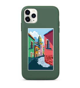 Koyu Yeşil Lansman Kılıf iPhone 11 Pro Max