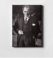 BK Gift Kişiye Özel Atatürk Kanvas Tablo 50x70cm 22