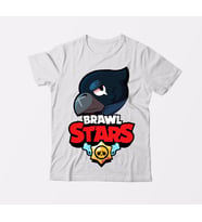Brawl Stars Crow2 Çocuk Beyaz Tişört