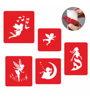 Melek Tattoo Dövme Şablon Seti SPREYSİZ