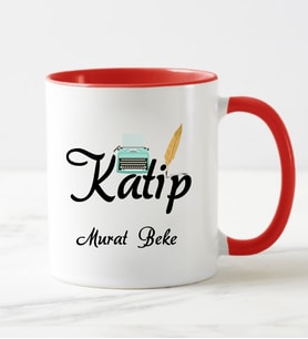 Katip Kupa Bardağı Kırmızı