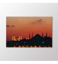 Arty Tablo Ayasofya ve Sultanahmet Camii Tablo (Karışık)