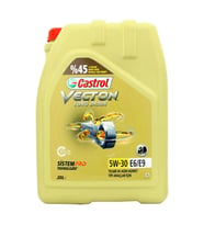 Castrol Vecton Long Drain 5W-30 E6/E9 20 Lt Tam Sentetik Motor Yağı