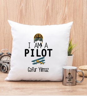 Pilot Yastık ve Silver Kupa Bardak