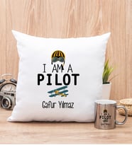 Pilot Yastık ve Silver Kupa Bardak