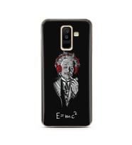 Einstein Tasarım Süper Şeffaf Silikon Telefon Kılıfı Samsung A6 Plus